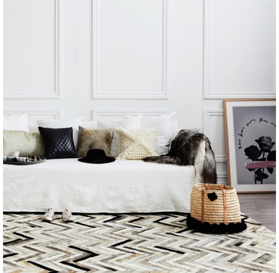 El Cielo Cow Hide Rug