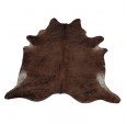 Burnt Umber Exotic Cow Hide Rug