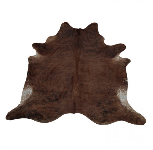 Burnt Umber Exotic Cow Hide Rug