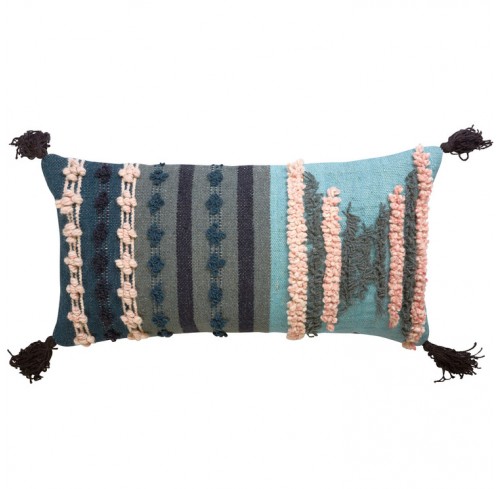 Trove Minty Cotton Cushion