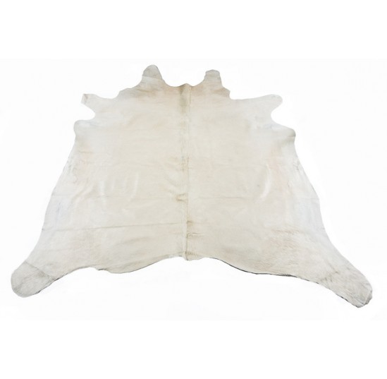 White Cowhide Rug