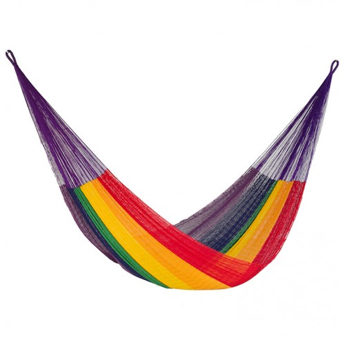 Rainbow Cotton Hammock