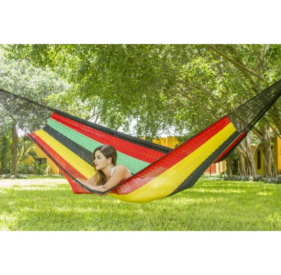 Rasta Outdoor Cotton Hammock