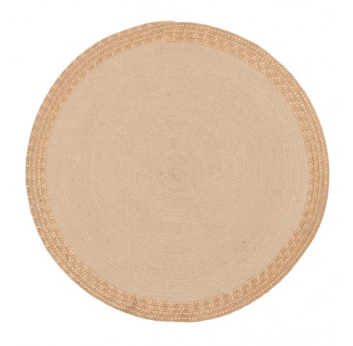 Milano Metallic Copper and Jute Rug