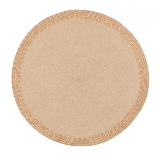 Milano Metallic Copper and Jute Rug