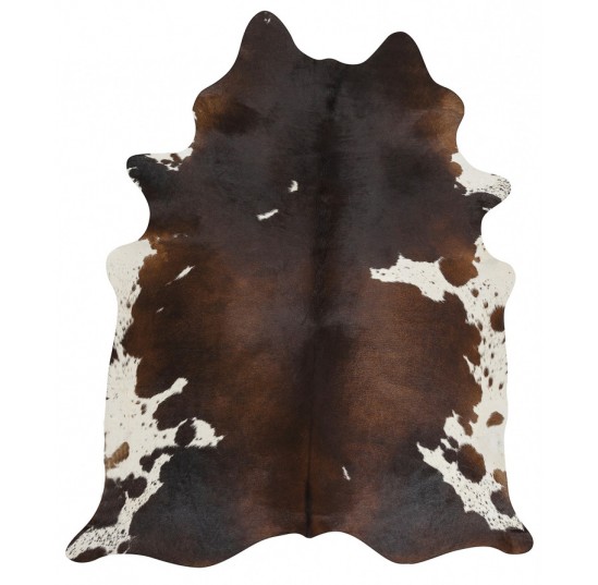 Chocolate Brown Cow Hide Rug