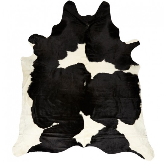 Black Cow Hide Rug