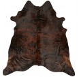 Dark Exotic Cow Hide Rug