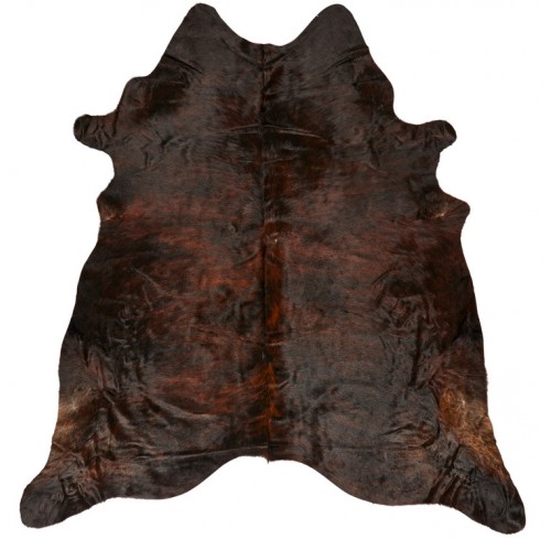 Dark Exotic Cow Hide Rug