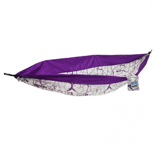 Purple Lightning Nylon Travel Hammock