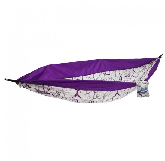 Purple Lightning Nylon Travel Hammock