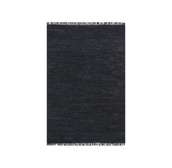 Black Gypsy Cow Hide Rug