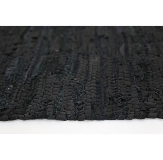 Black Gypsy Cow Hide Rug