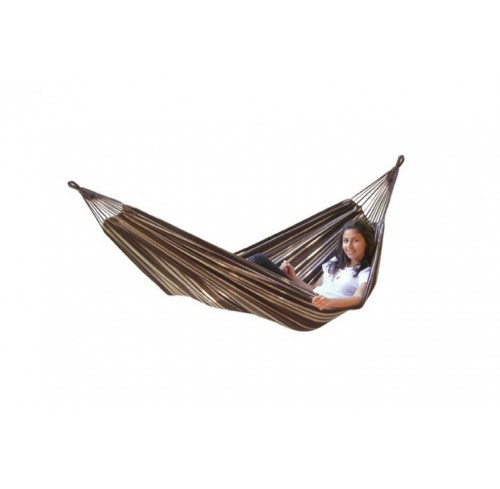 Single Stripy Cotton Hammock